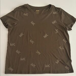 Michael Kors Dark Olive Tee